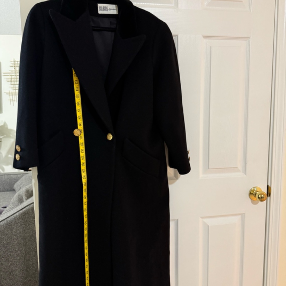 100% Wool Full Length Coat XXL (timeless & good quality) - Picture 3 of 7